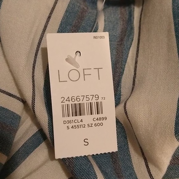 Loft Striped Beach Skirt, size S‎ - Picture 4 of 4